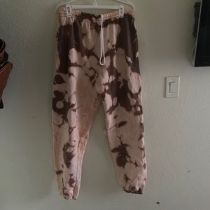 Tie dye joggers